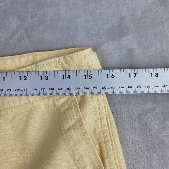 Madewell Yellow Griff Fatigue Women's Straight Leg Pants | Size 27 - Picture 8 of 11